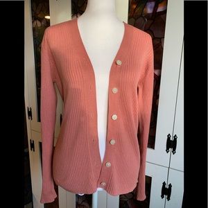 UNQLO Ribbed Cardigan